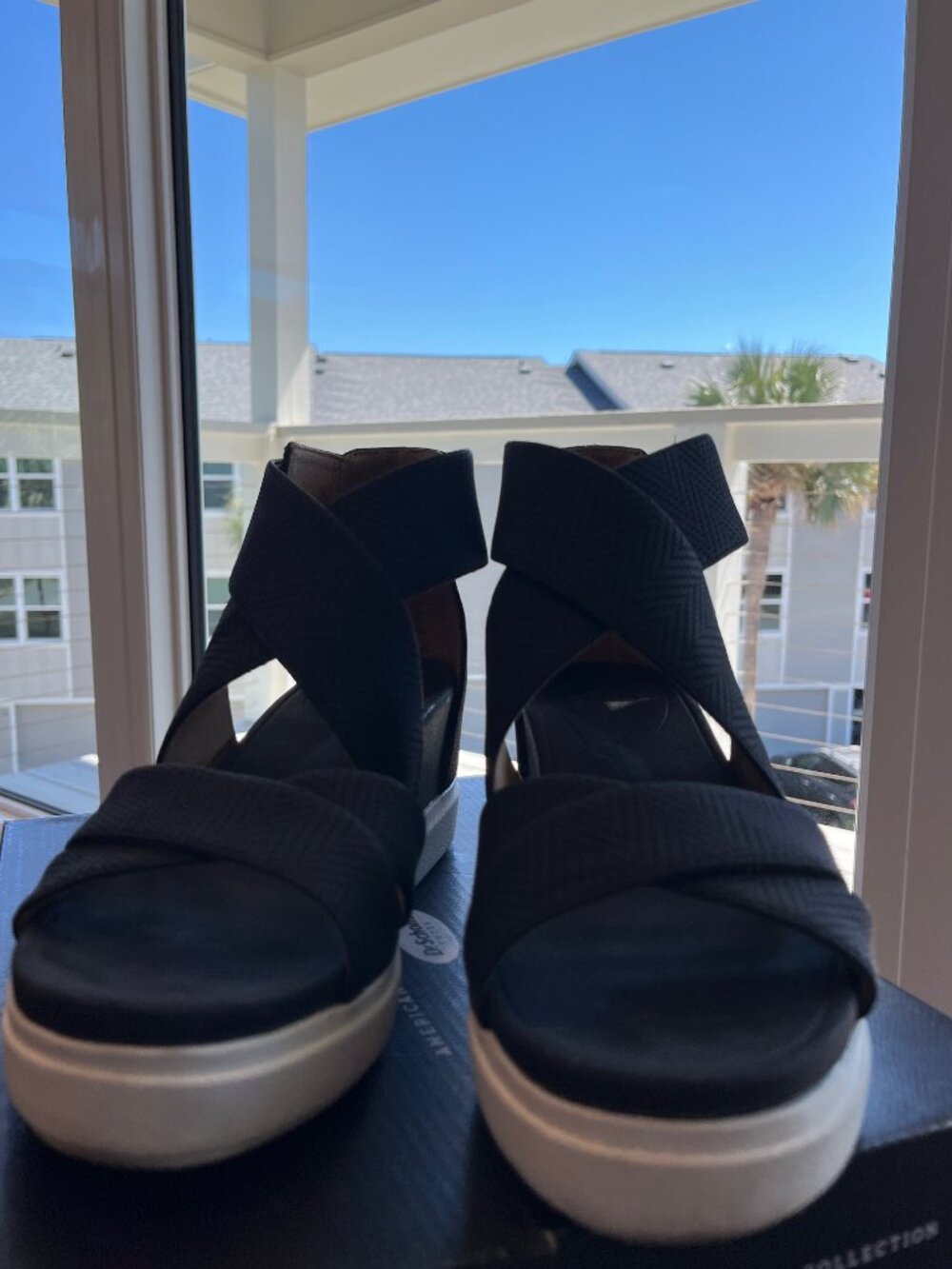 Dr. Scholl's "Skips" Wedge Sandal (in box)